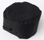 Chefs Black Catering Mesh Skull Cap (One Size)